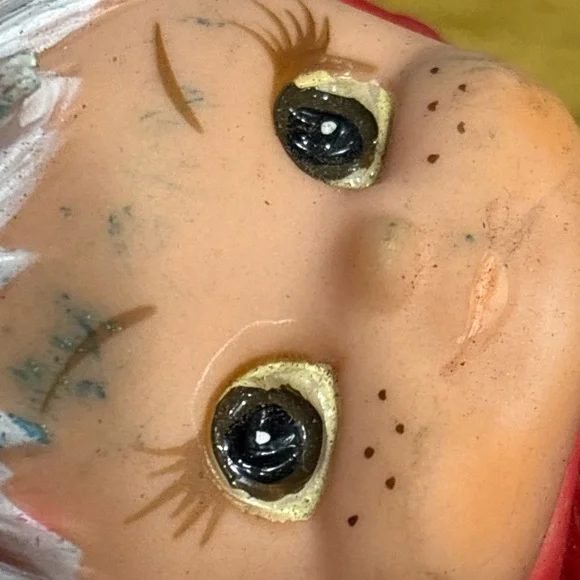 Vintage rare Devil diablo red rojo Doll ornament w defects Valentine’s Day decor - Picture 14 of 16